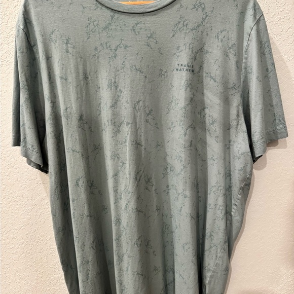 Travis Mathew Subtle Patterned Green Tee - Picture 2 of 9